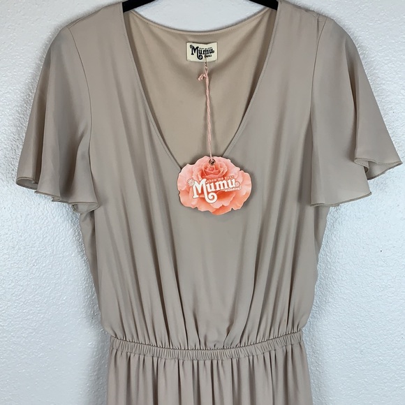 NWT Show Me Your Mumu Michelle Flutter Maxi Dress - Picture 11 of 15